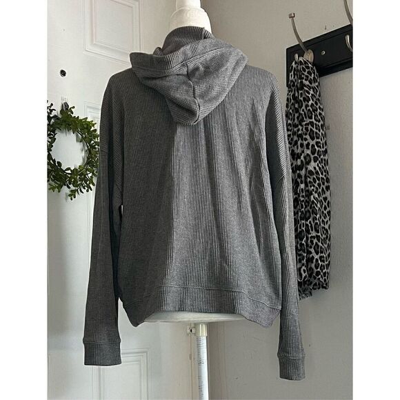 Rails Murray Hooded Waffle Long Sleeve Top (XL) - Picture 3 of 8